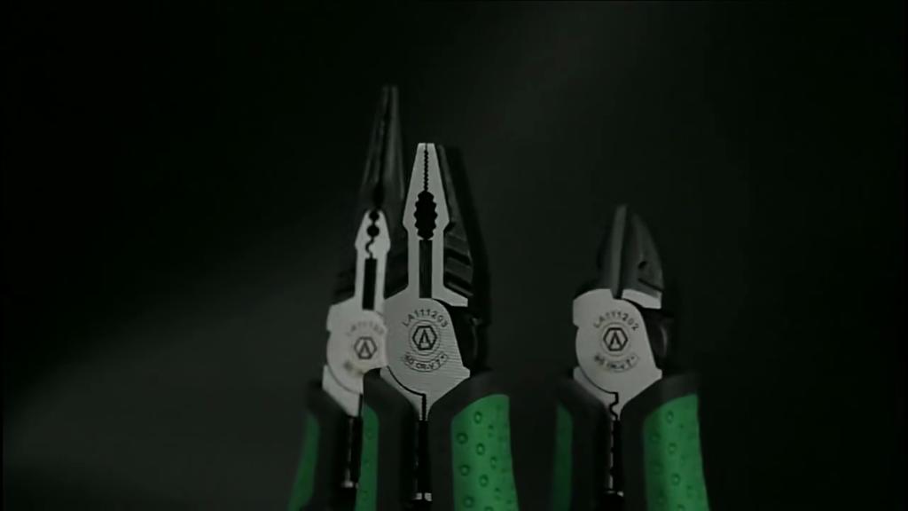 LAOA Multifunction Pliers Set Industrial Grade Wire Cutters/Long Nose/Diagonal Nose Pliers CR-V High Hardness and Durability