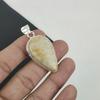 Серебряный кулон с натуральным ископаемым кораллом из серебра 925 пробы — дизайн в виде груши, повседневная бижутерия, подарок на День матери
