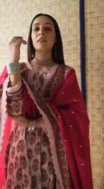 Anarkali Gown 3 Pcs Pair