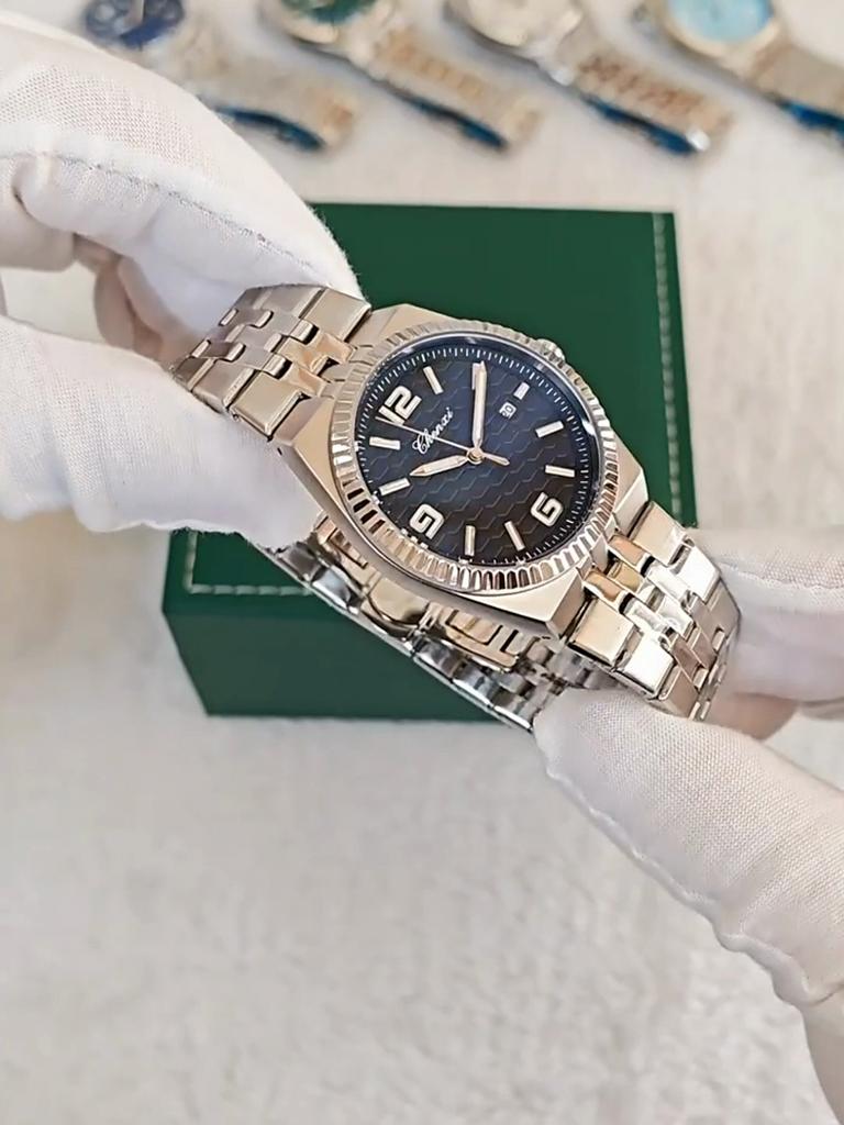 Couple Watch Luxury Quartz Watch Waterproof Watch Lover Gift Night Light Classic Date Week Clock His Her Watch