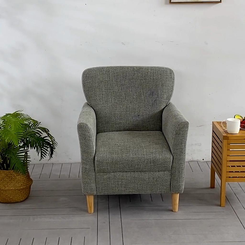 Banquet Armchair Slipcover Stretch Jacquard Chair Covers 1-Piece Sofa Cover Soft ArmChair Cover Single Couch Cover Furniture Protector for Living Room