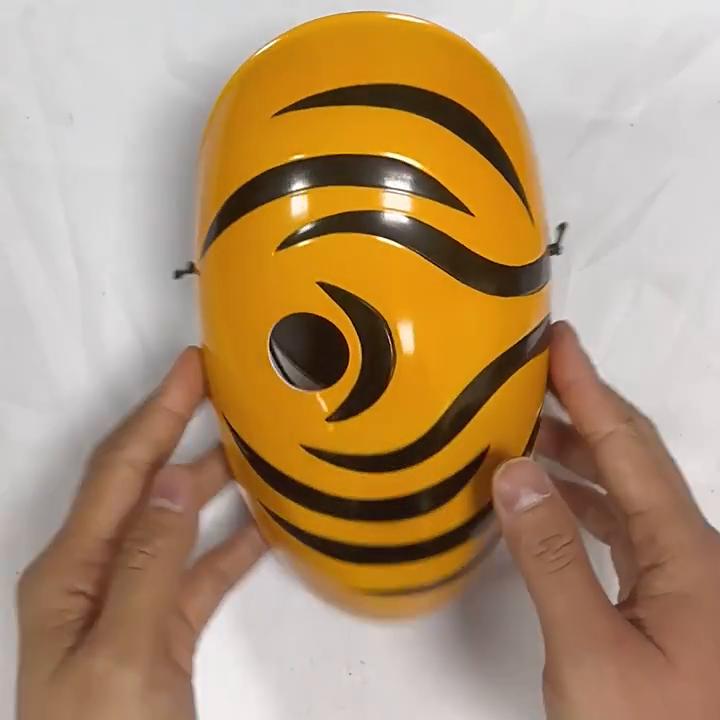 Naruto Uchiha Spot White Mask Alfie Three Hooks White Absolute Tiger Stripes Halloween Cos Dress Up Props Toys