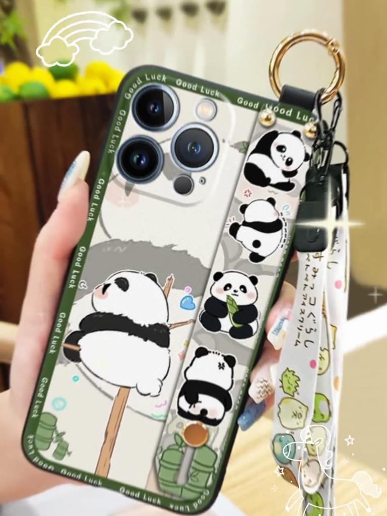 Wrist Strap Shockproof Phone Case For HTC Desire 20 Plus/D20+ Anti-dust Wristband Durable Soft Case Anti-knock Kickstand