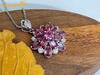 Sace Gems Сертифицированное серебро S925, 3*5 мм, подвеска с натуральным гранатом, ожерелья для женщин, помолвка, коктейльная вечеринка, ювелирные украшения