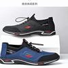 Casual Shoes Breathable Leather Shoes Front Lacing Shoes for Men Business Simplicity