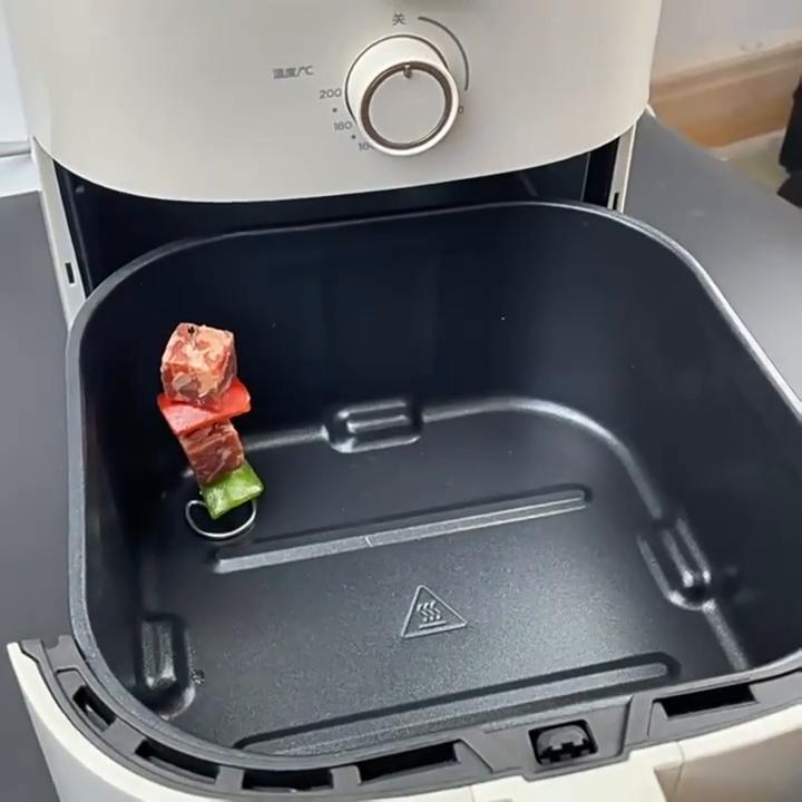 Шпажки из нержавеющей стали для фритюрницы и духовки, палочки для шашлыка из пищевого утолщенного мяса, вертикальные шампуры для жарки на гриле, игла для гриля