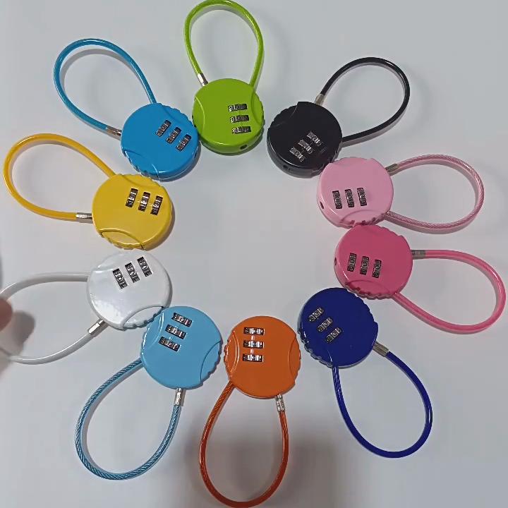 Digit Combination Lock Luggage Locks Suitcase Locks with Code Safe Cipher Lock for Gym Locker Travel Backpacks Drawer