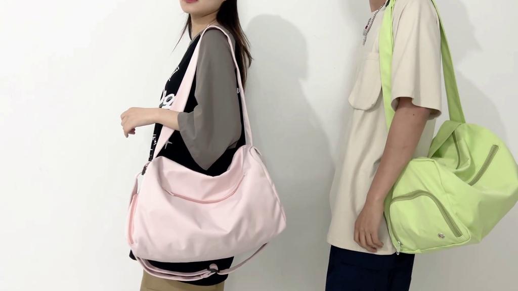 Фитнес-сумка Большой емкости Сумка для йоги Спортивная портативная сумка через плечо Дорожная сумка