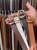 Модный женский ремень с пряжкой-пином, элегантных цветов черный кофе и кэмел, для шикарных джинсов