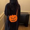 Pumpkin Crossbody Bag For Women Pumpkin Shoulder Bag Female Halloween Bag Pu Leather Demon Messenger Bag Halloween Shopper Bag
