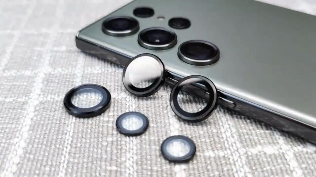 1 шт. 9D задняя закаленная стеклянная защита объектива камеры из титанового сплава для Samsung Galaxy S25 S24 S23 S22 Ultra мобильный телефон закаленная пленка для объектива