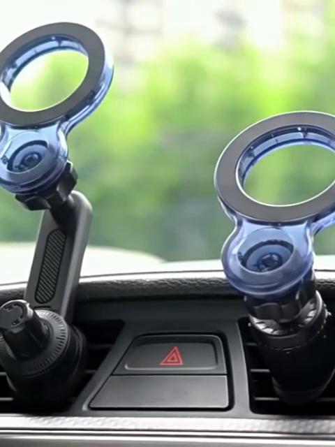 SEAMETAL Магнитный автомобильный держатель с вращением на 360 градусов, крепление для мобильного телефона, сильный магнит, поддержка для iPhone, Samsung, подставка