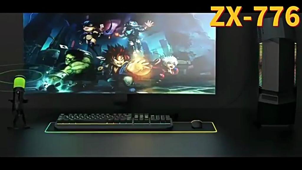 USB-микрофон для ПК, Mac, игр, записи, потокового вещания, подкастинга, компьютерного конденсаторного микрофона RGB с телефонным адаптером и выходом для наушников