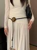 Women Fashion thin Belt Adjustable for Dress Jeans, Bohemian Waist Belt for Women, dress decor belt
