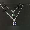 Umcho 925 Sterling Silver Jewelry Emerald Gemstone Jewelry Sets for Women