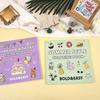 40 страниц Еда Фрукты Раскраска Мультфильмы Рисунки Творческое Искусство Занятие Дети Рисование Живопись Игрушка