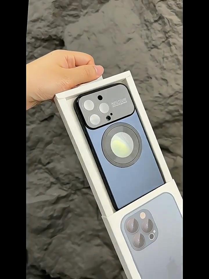 Luxury For Magsafe Magnetic Matte Case For iPhone 16 15 14 13 12 11 Pro Max Plus Wireless Charging Lens Protective Shockproof Cover