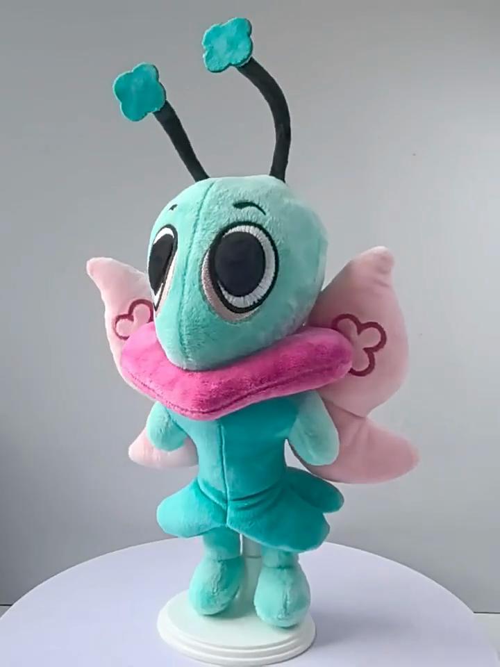 Dandy's World Peluche Toons Personaggi Morbidi Peluche Farfalla Pipistrello Ragazza Fiore Volpe Lunare Peluche Merchandising Gioco Horror per Fan Bambini Regali da Collezione