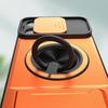 Slide Camera Cover for ZTE Nubia Air 5G Case With Built-in Ring Stand and Folding Stand