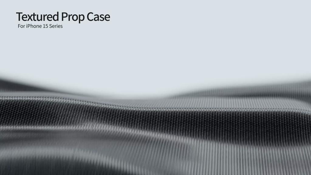 NILLKIN для iPhone 15 Pro Max, текстурированный магнитный чехол со складной подставкой для iPhone15 Pro, чехол Magsafe, чехлы из нейлонового волокна