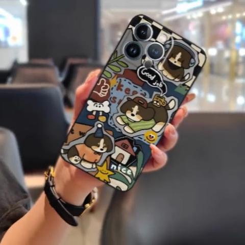 Silicone Back Cover Phone Case For ZTE Blade V60 Design/Axon 60 Lite Anti-knock Cartoon Anti-dust Animals Phone Pouch
