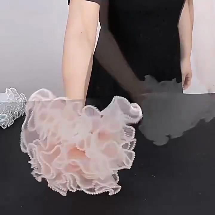 Прочный упаковочный материал для поделок из тюля из искусственного жемчуга