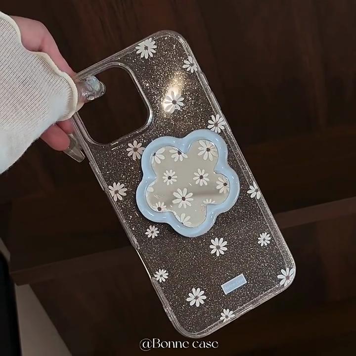 Чехол-подставка Little Daisy для iPhone 13 iPhone 15 iPhone 16 Pro Max