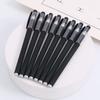 20 Pieces of 0.5mm Black Gel Pens, Suitable for School or Office Use, Business Signature Pens, Student Examination Pens