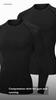 Men's Long Sleeve Compression Shirts Quick Dry Stretchy Gym Workout Athletic Tops