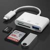 Адаптер 3 в 1 Typ-C для iPhone TF SD USB Картридер Картридер для смартфона Компьютера Автомобиля USB Type-C Адаптер