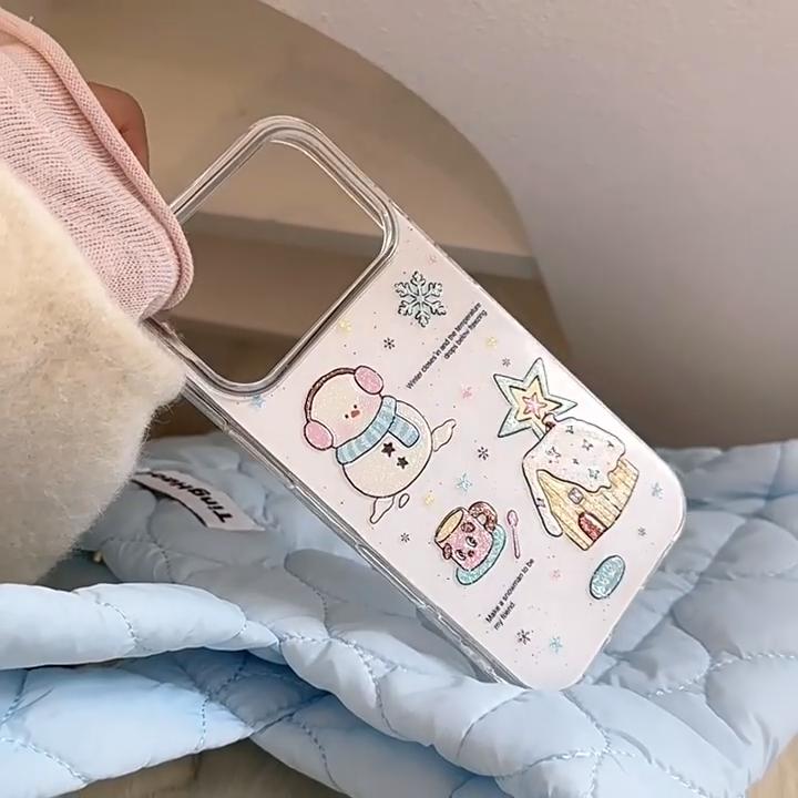 Креативный чехол для телефона «Снеговик» для iPhone 11