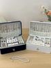 CADUKE Jewelry Storage Box for Necklaces, Earrings, Rings, Jewelry Organizer, White