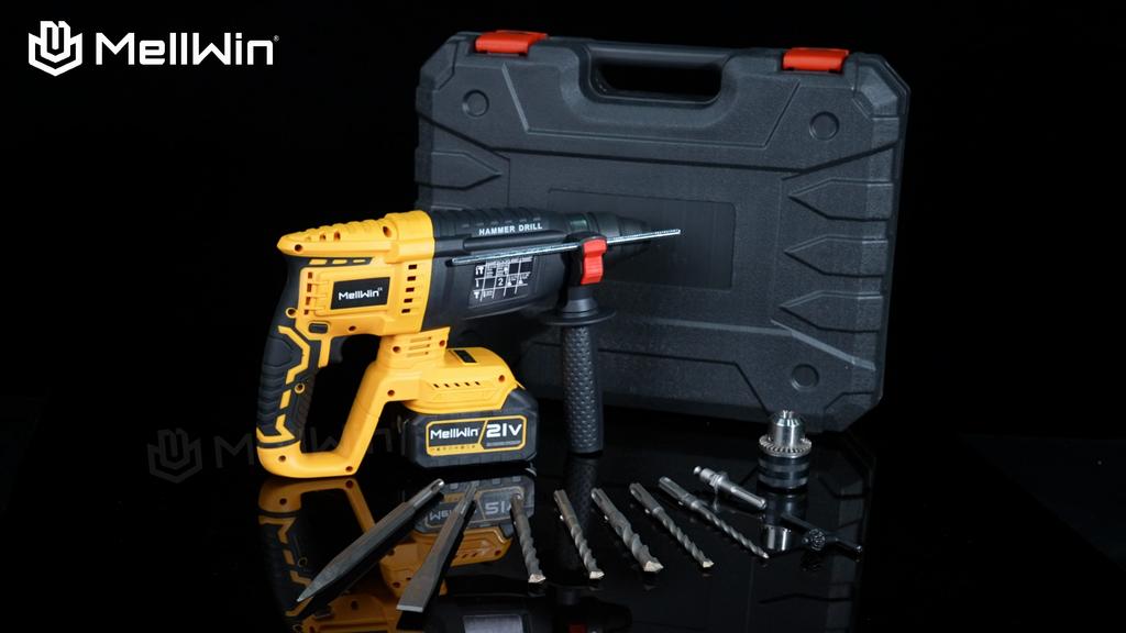 1680W 26MM Brushless Electric Hammer Drill Cordless Household Rotary Impact Hammer Power Tool For Makita 18V Battery