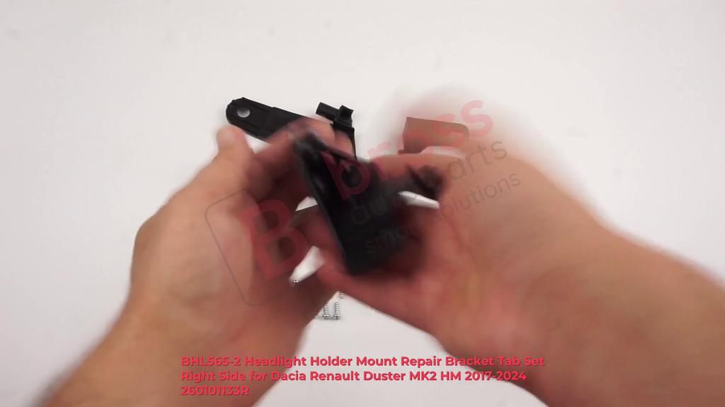 BHL565-2 Комплект кронштейнов для крепления фары, правая сторона для Dacia Renault Duster MK2 HM 2017-2024 260101133R