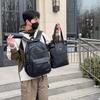 Backpack Set Student Schoolbag Male Business Water-Repellent Backpack