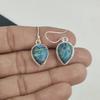 Серьги из натурального камня Радужный Кальцит, Серьги из стерлингового серебра 925 пробы, Серьги-подвески ручной работы в стиле бохо, Подарок на день рождения