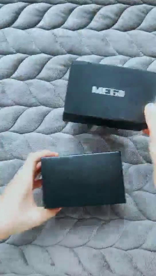 Megir Мужские повседневные кварцевые часы с кожаным ремешком и хронографом