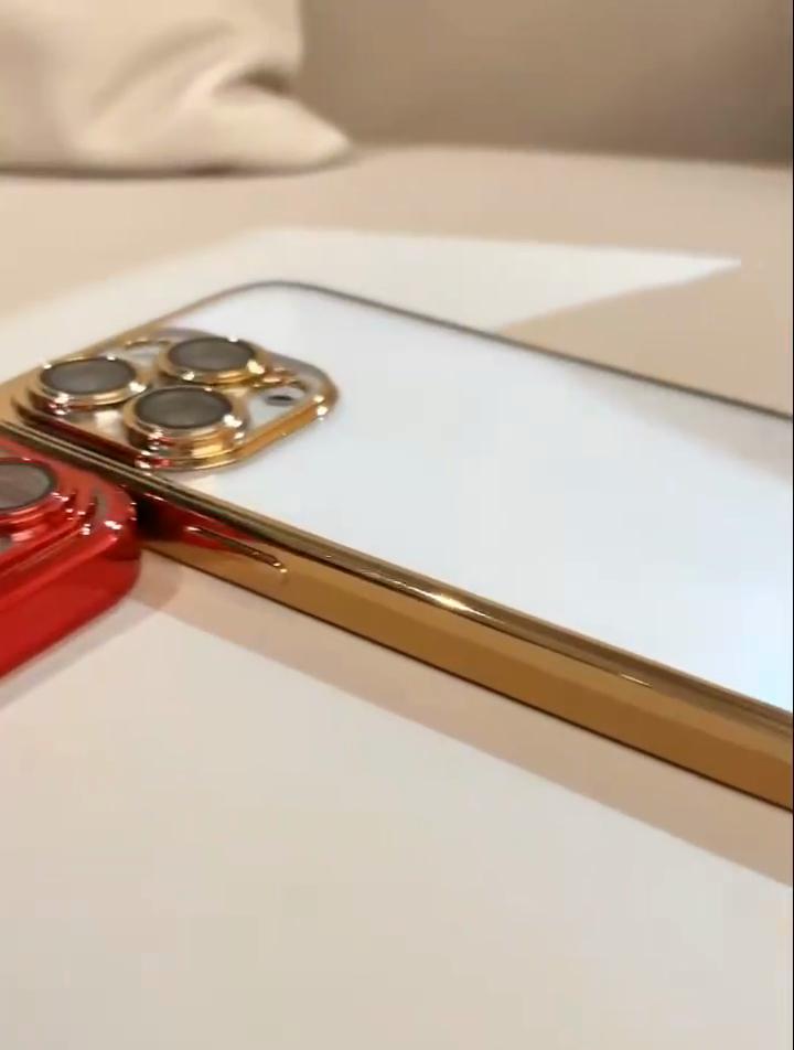 Роскошный защитный чехол с гальваническим покрытием для iPhone 11 12 13 14 15 Pro Max Xs XR Max 7 8 Plus Mini SE2020, мягкий прозрачный чехол