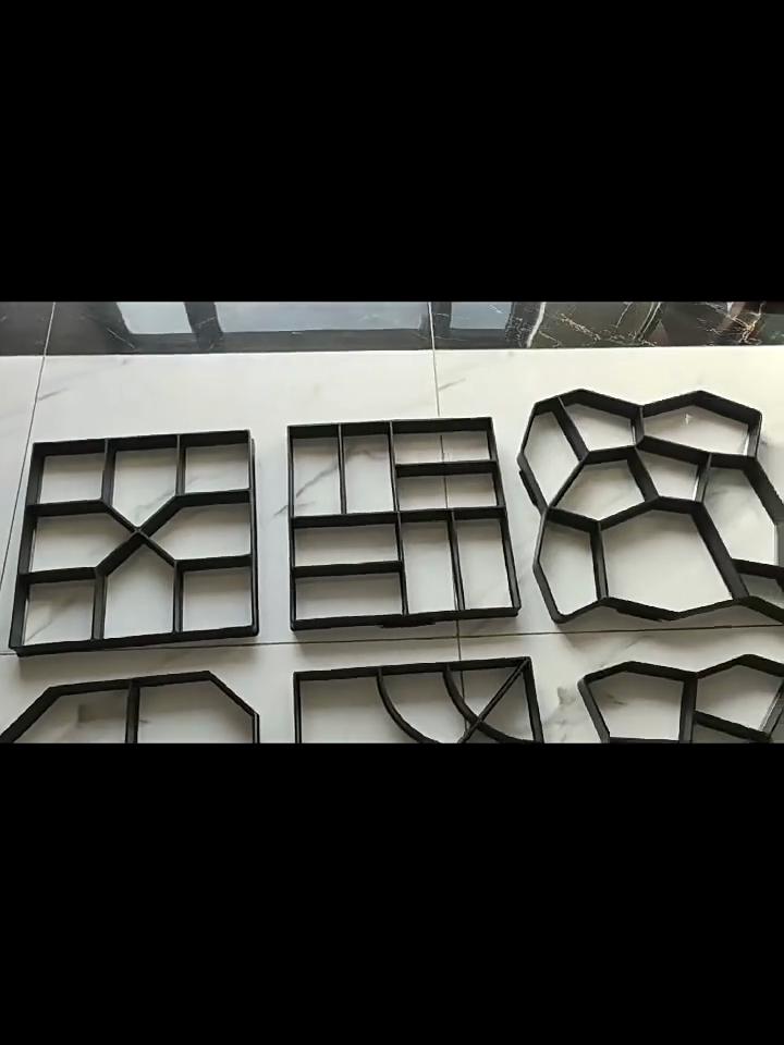 Тротуарная форма для бетона, форма для ступеньки, форма для садового газона, асфальтоукладчик для прогулок