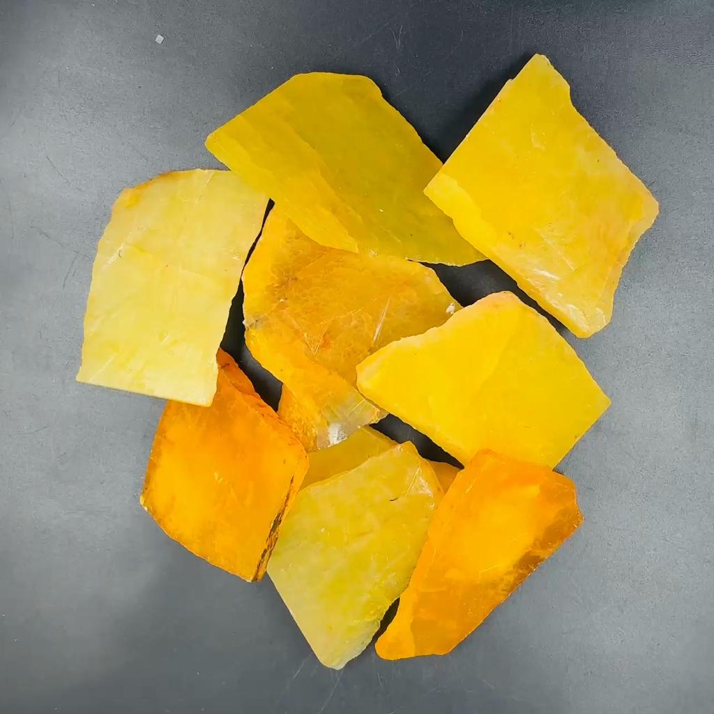 513.60 Ct Natural Sapphire Yellow Huge Size CERTIFIED Uncut Rough Loose Gemstone