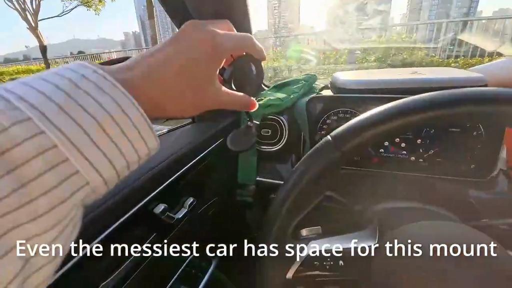 Полностью металлический автомобильный держатель для телефона MagSafe, складной, с вращением на 360°, для приборной панели, сильный магнитный держатель для iPhone Android