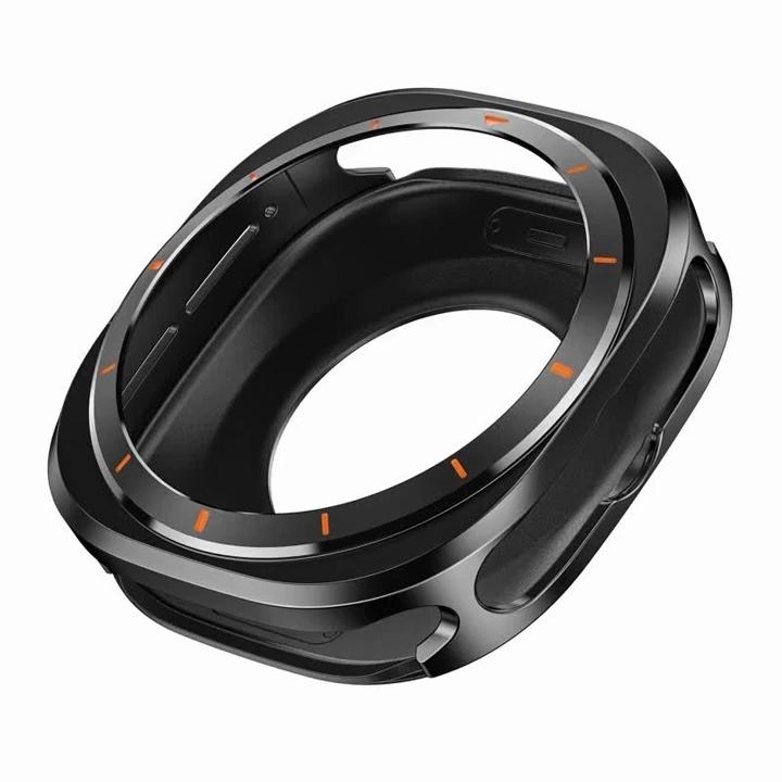 Металлический корпус из алюминиевого сплава для Samsung Galaxy Watch Ultra 2025/2024 47 мм Защитная жесткая крышка для Galaxy Watch 8 44 мм 40 мм Без стекла