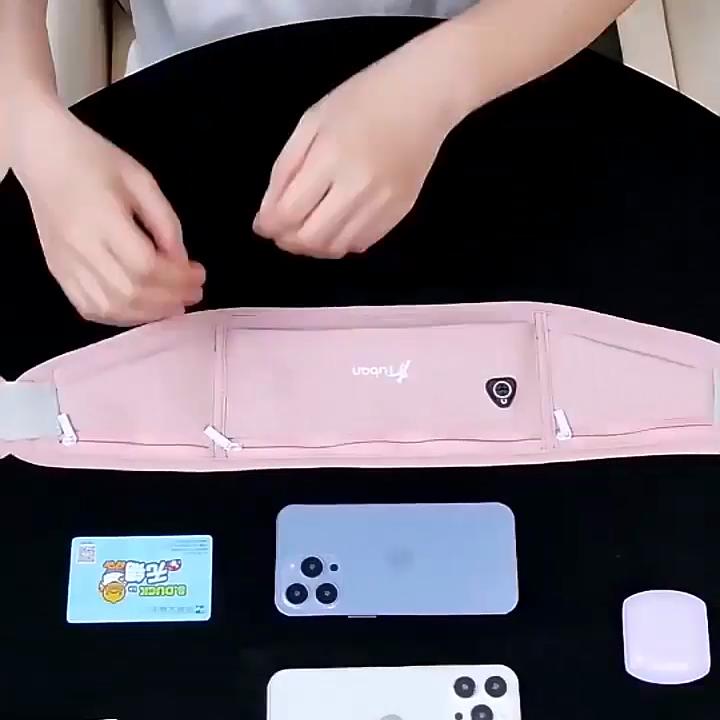 Поясная сумка для женщин, водонепроницаемая поясная сумка с регулируемым ремешком для путешествий, занятий спортом, бега