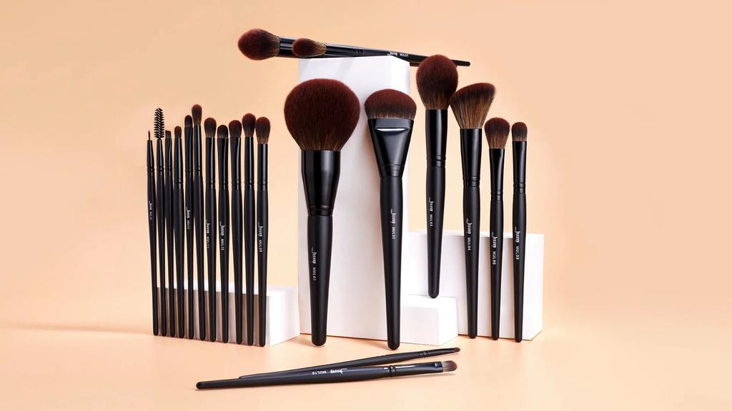 Набор профессиональных кистей для макияж, 21 шт (Phantom Black)