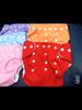 Baby Diapers Washable Reusable Nappies Grid/Cotton Training Pant Cloth Diaper Baby Winter