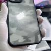 (В комплекте ремешок на запястье)Чехол Ibmrs для Redmi Note 14 Pro 4G, ультратонкий, карманный, приподнятые края защищают камеру и экран - Черный камуфляж
