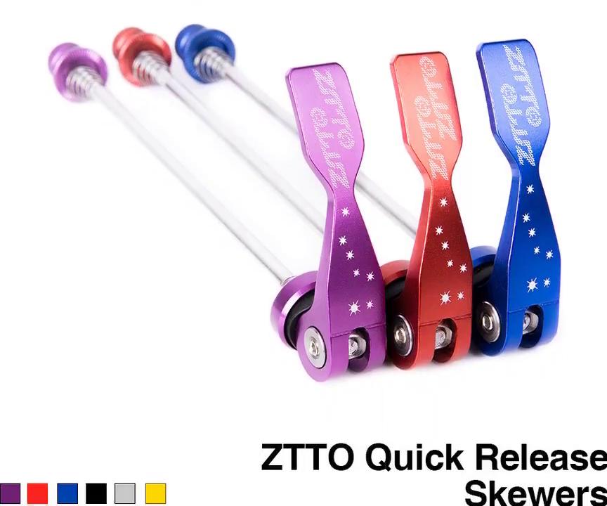 ZTTO 1 пара сверхлегких надежных быстросъемных шампуров, стержень ступицы колеса велосипеда для дорожного велосипеда