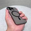 Роскошный матовый ультратонкий магнитный чехол Magsafe для iPhone 15 14 13 12 Pro Max Plus, жесткий ПК, полупрозрачный чехол для беспроводного зарядного устройства