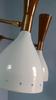 Mid Century Modern Brass Diabolo Wall Sconce - Italian Style - Set of Two