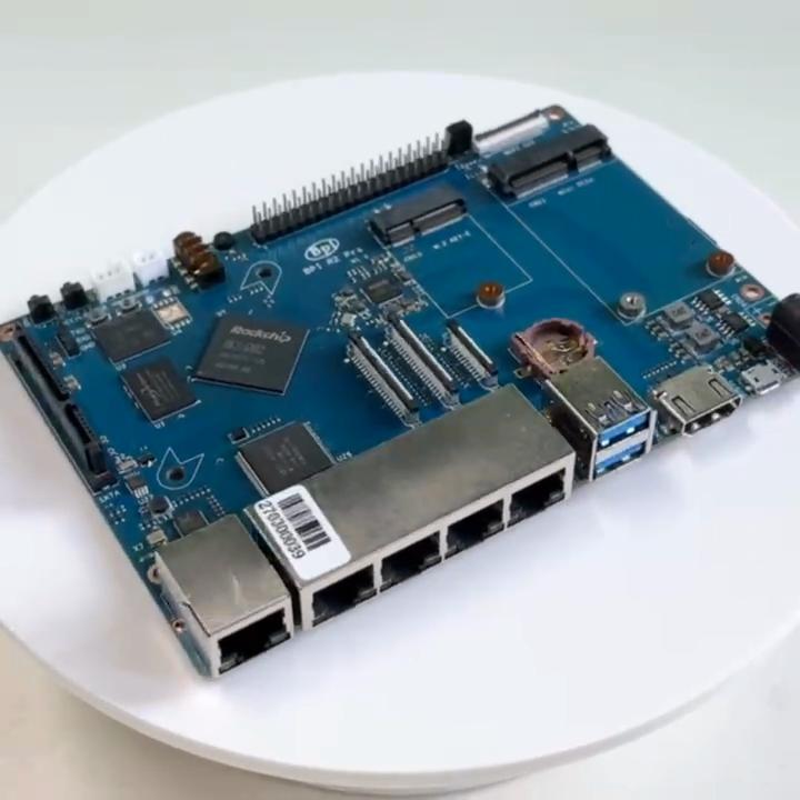 Металлический корпус для одноплатного компьютера Banana Pi BPI-R2